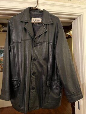 Vintage M. Julian Wilson’s 100% Leather Jacket – Size XL